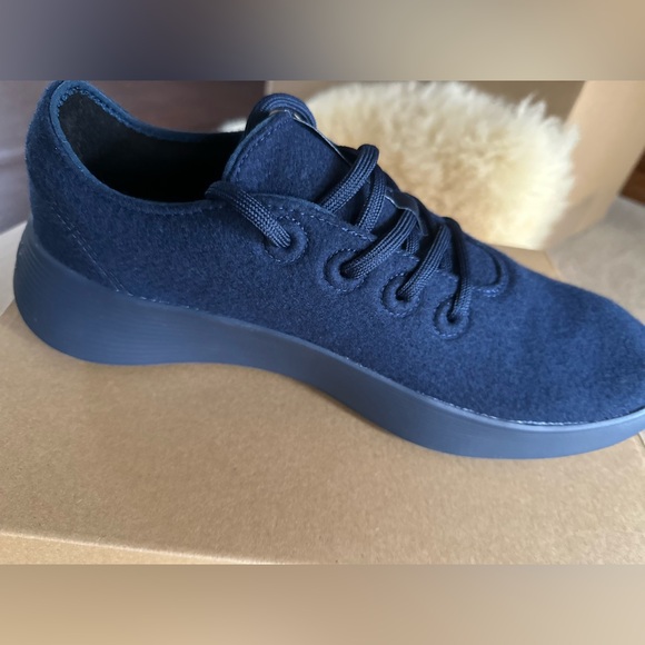 Allbirds NWT NIB Navy Blue Wool Runner Go - Men's Size 11 - Picture 13 of 15
